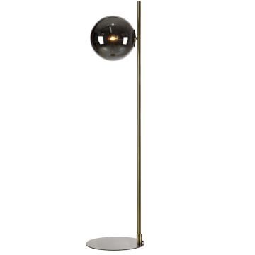 Dione gulvlampe, høyde 134 cm, Antikk / Røykfarget