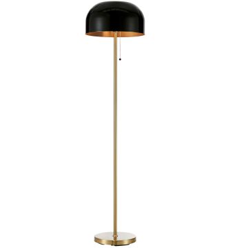 Blanca gulvlampe, høyde 140 cm, Bronse / Sort