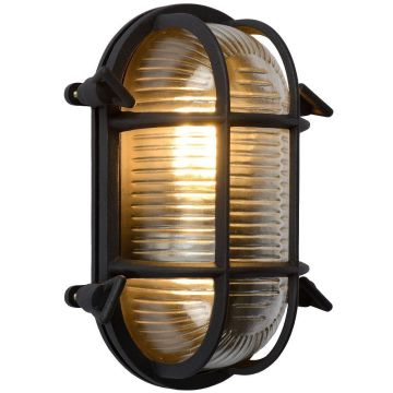 Dudley Oval utendørs vegglampe, IP65, høyde 20 cm