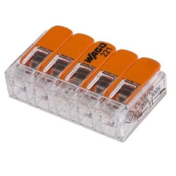 Wago 5 Hull med åpner 221-415