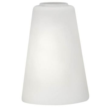 Reserveglass for Plankan pendelskinne, Opalhvitt