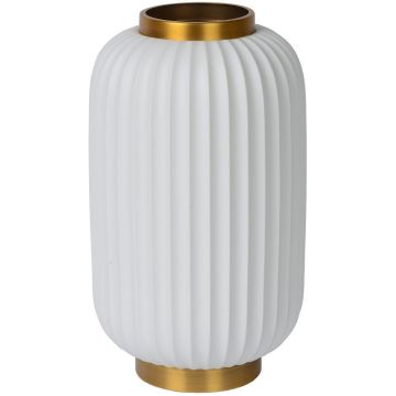 Gosse bordlampe, høyde 33 cm, Hvit