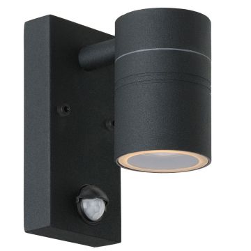 Arne GU10 vegglampe med bevegelsessensor, lys ned