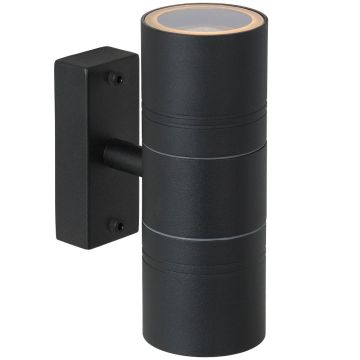 Arne 2xGU10 vegglampe, lys opp og ned