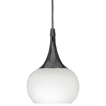 Globus vinduspendel, diameter 13 cm, Hvit / Krom