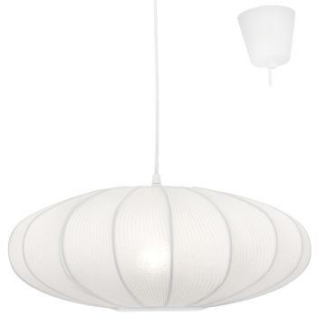 Mamsell takpendel, diameter 45 cm, Hvit