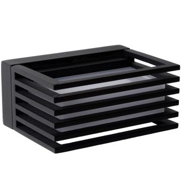 Malta vegglampe 5W LED 3000K IP54, Sort