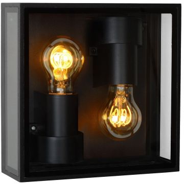 Dukan vegglampe / taklampe, IP65, Sort