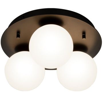 Nicosia 3 taklampe for bad, diameter 25 cm