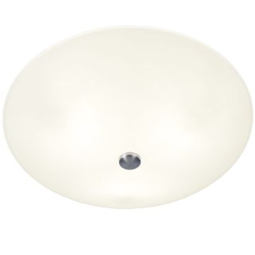 Iglo plafond, diameter 42 cm, Hvit / Stål