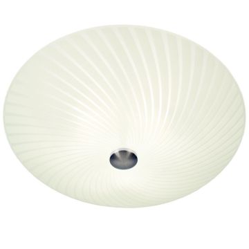 Cyklon plafond, diameter 50 cm, Hvit / Stål