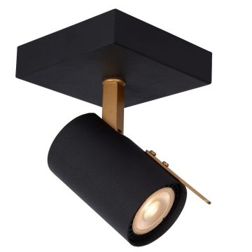Grony spot med dim-to-warm Gu10/5W Sort/Gull