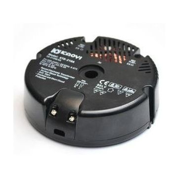 Elektronisk transformator 12V AC 50-300W Kaoyi, Rund, dimbar