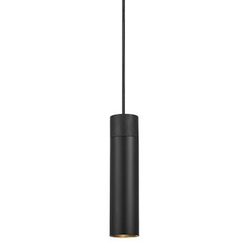 Tilo takpendel, diameter 6 cm, Sort