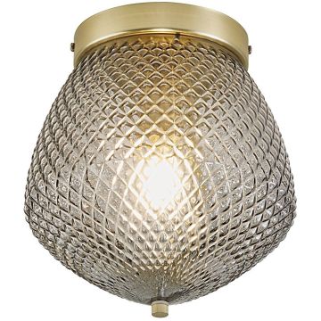 Orbiform taklampe, Røykfarget