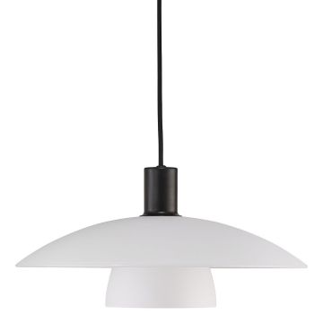 Verona takpendel, diameter 40 cm, Opalhvit