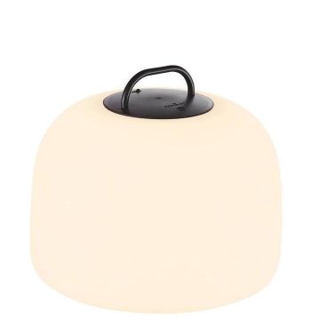 Kettle 36 oppladbar batterilampe, Sort / Hvit