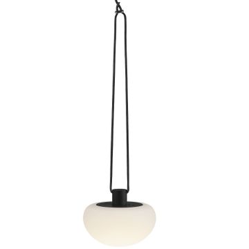 Sponge oppladbar pendel, 3-Step Moodmaker™, IP65 Sort / Hvit