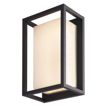 Orcus 250 vegglampe, dimbar 15W LED 3000K 798lm, Antrasittgrå