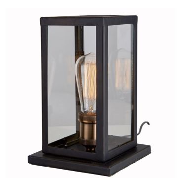 Dovre bordlampe, høyde 27 cm, Sort