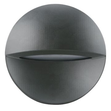 Nerine vegglampe, diameter 14 cm, LED 3000/4000K 250lm, Antrasitt