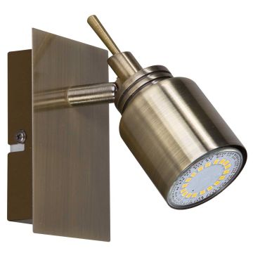 Vera vegglampe (fast montering), Antikk messing (begrenset antall)