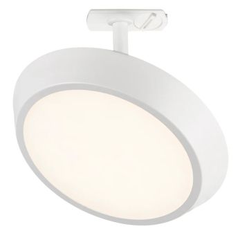 Diskie LED 3000K 750lm for Link skinnesystem (RA90), dimbar, Matt hvit - LAGERSALG