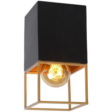 Rixt 1 taklampe, Sort/Gull
