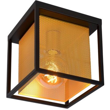 Sansa taklampe, høyde 21 cm, Sort/Gull