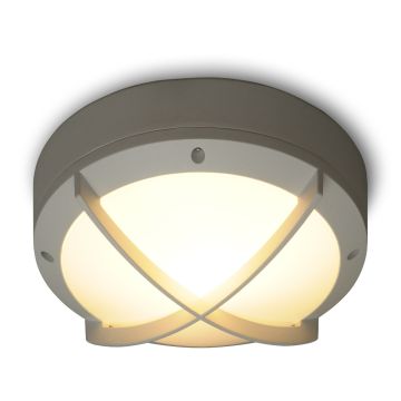 Sierra vegglampe/taklampe, diameter 26 cm, Hvit