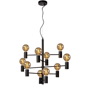 Leanne 10 takpendel, diameter 65 cm, Sort