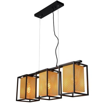 Sansa 3 pendelskinne, lengde 85 cm, Sort/Gull