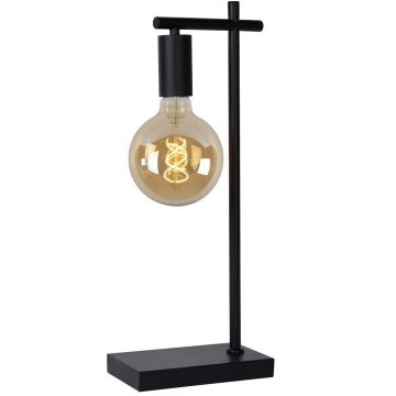Leanne bordlampe, høyde 52 cm, Sort