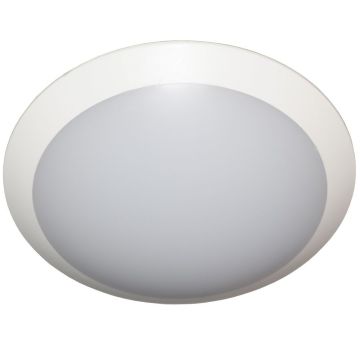 Saturn taklampe/vegglampe 16W dimbar LED, Hvit