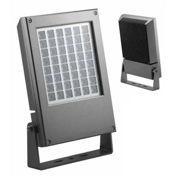 Ottawa lyskaster 60W LED, Sølvgrå