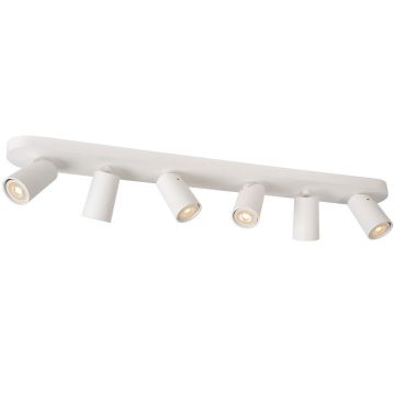 Xyrus 6 spotskinne, inklusive Dim-To-Warm LED-pærer, lengde 85 cm