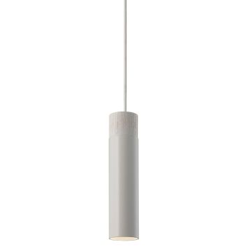 Tilo takpendel, diameter 6 cm, Hvit