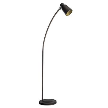 Funk gulvlampe, Mørk brun