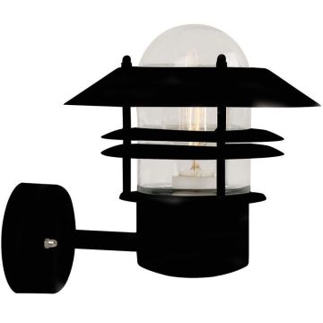 Blokhus vegglampe, Sort - LAGERSALG
