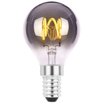Illum E14 P45 4W LED 90lm 2700K Røykfarget, dimbar