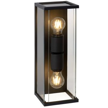 Claire vegglampe, høyde 40 cm, IP54, Antrasitt