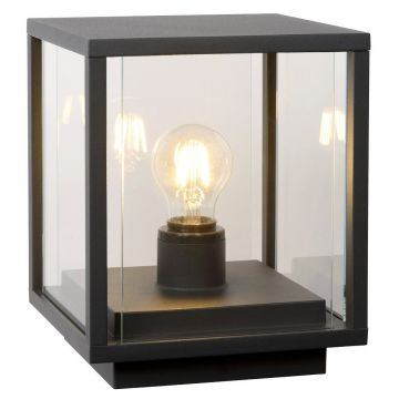 Claire portstolpe, høyde 25 cm, IP54, Antrasitt
