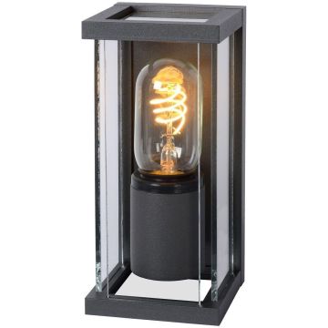 Claire Mini vegglampe, høyde 20 cm, IP54, Antrasitt