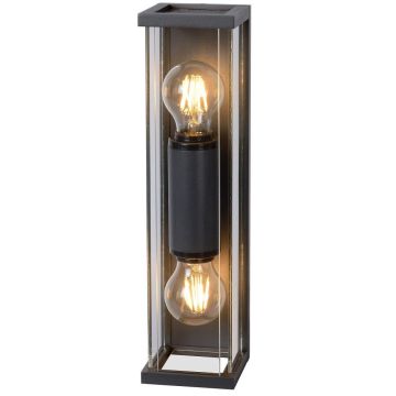 Claire Mini vegglampe, høyde 36 cm, IP54, Antrasitt