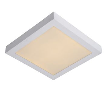 Brice taklampe IP44, bredde 30x30 cm, dimbar LED 3000K 1727lm