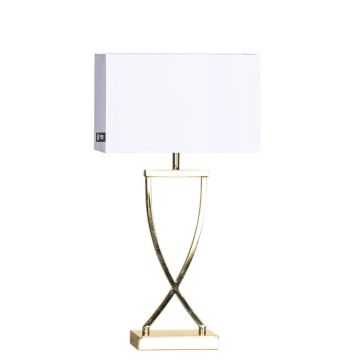Omega bordlampe, høyde 52 cm
