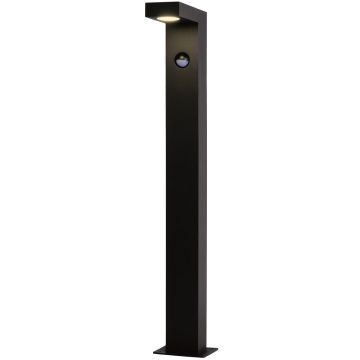 Texas IR pullert med lys- og bevegelsessensor, IP54, høyde 60 cm, LED 3000K 420lm, Antrasitt