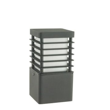 Halmstad 211 pullert, høyde 26 cm, LED 3000K 252lm, Sort (RAL9005) - LAGERSALG