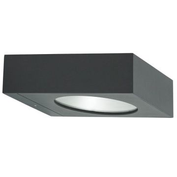 Hitra 1331 vegglampe, LED 3000K 1599lm, Grafitt (RAL7016)