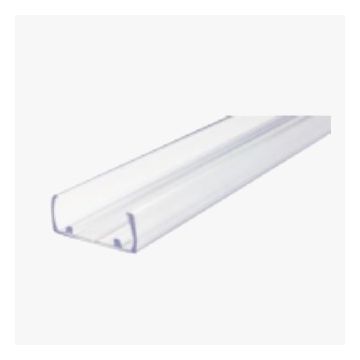 Monteringsskinne 1m PVC for 10mm FPC IP65 strip
